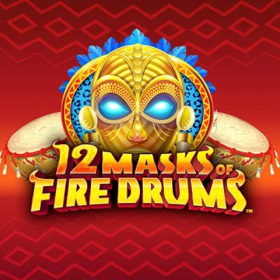 12 Masks of Fire Drum