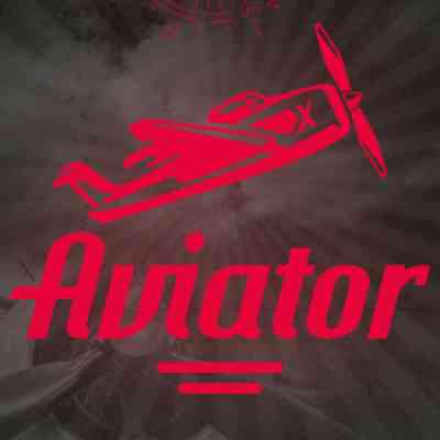 Aviator casino game logo